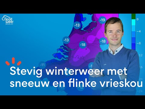 [LIVE] SNEEUWSTORM DARCEY ZORGT VOOR SNEEUW EN FELLE VRIESKOU