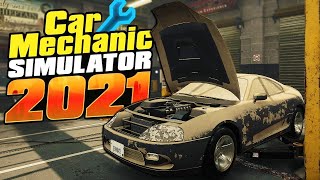 Car Mechanic Simulator 2021 Demo #2 Ремонт машины Supra