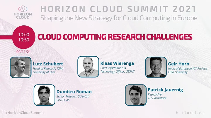 Cloud Computing Research Challenges Session