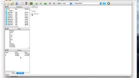 FreeMat Command Line 1.1