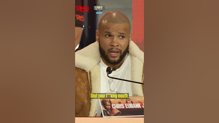 "Do Not Threaten My Dad!" Conor Benn Shoots Down Chris Eubank