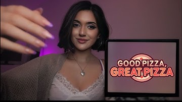 ASMR Lets Play Pizza Maker on My iPad pt 2 ~ Relaxing Tapping & Whispering