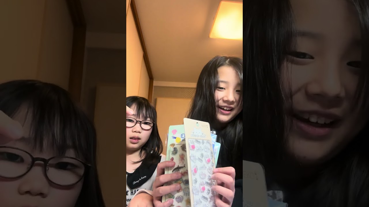 ゲストを呼んでシールを紹介‼️