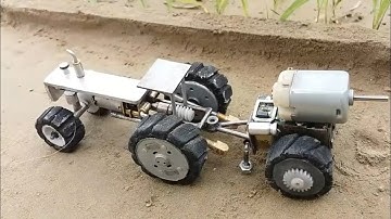 how to make a tractor machine motor-science project $20 dollar || @FarukTech