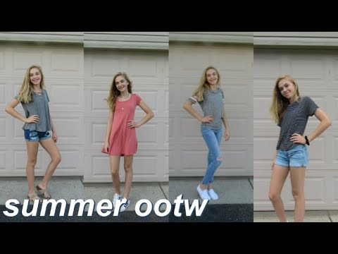 summer ootw//everyday summer outfits!