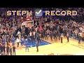 📺 View from MSG: Stephen Curry breaks Ray Allen’s three-pointers made record; Warriors vs Knicks