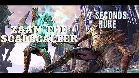 ESO - Zaan the Scalecaller HM - 7 Seconds Nuke - Scions of Ithelia
