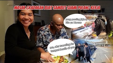 Masak ikan di sambal gradakan buat suami,abis anterin anak naik kereta