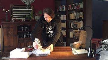Cetus 3d Printer unboxing Kickstarter