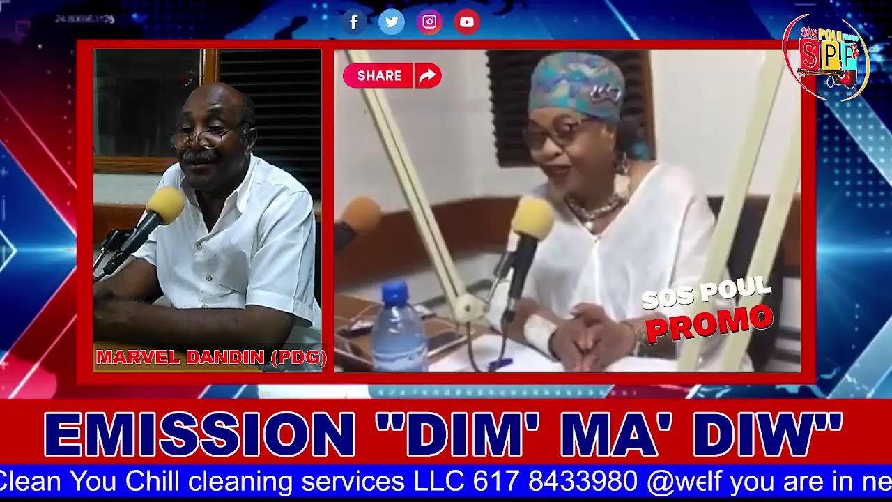 Live marvel dandin journal 4 hr radio kiskeya youtube