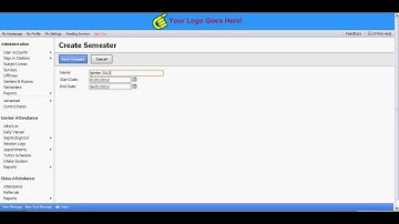 Accudemia - Creating New Term How-To Video Series