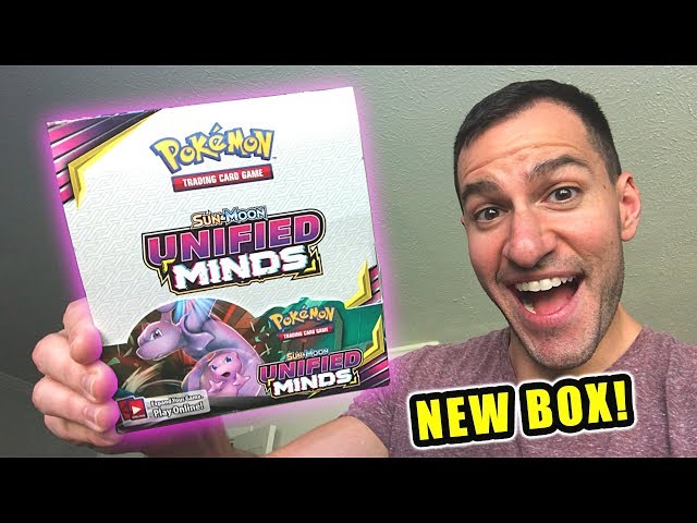 unified minds pokemon booster box S&M 3 Card Pack These powerful new cards will boost the strength of your deck and look awesome in your collection NEW POKEMON CARDS UNIFIED MINDS