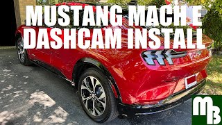 Quick and Easy Ford Mustang Mach E Dashcam Dash Cam Hardwire Install