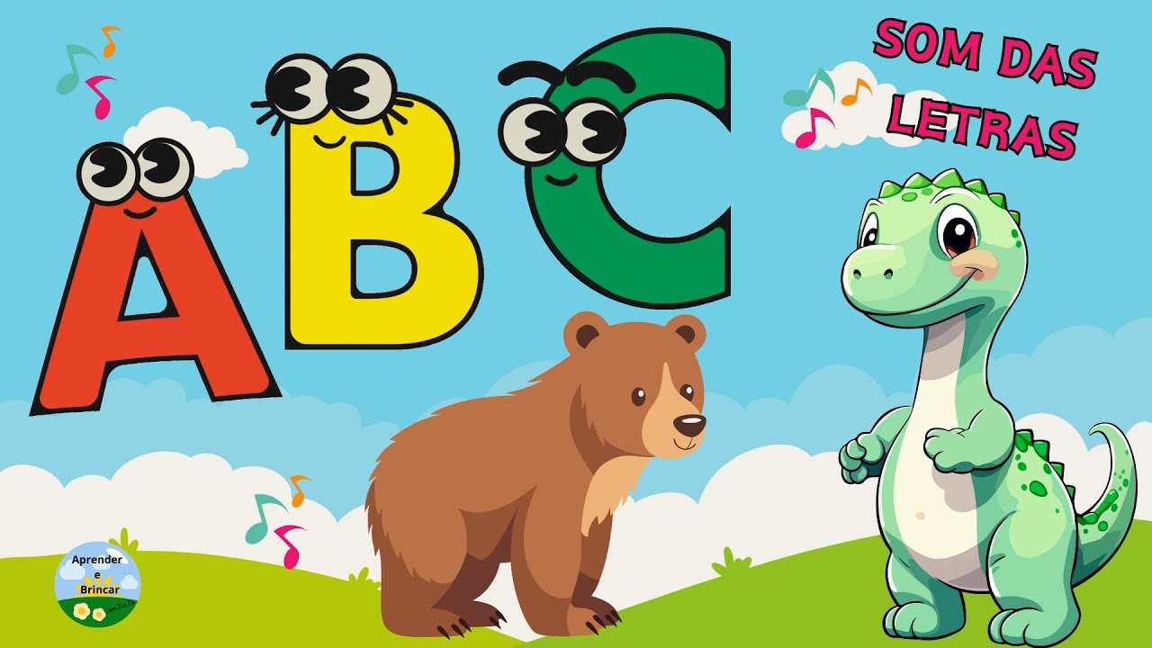 O SOM DAS LETRAS DO ALFABETO | Educação infantil | Alfabetização - YouTube