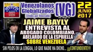 Crisis en Venezuela - Jaime Bayly  EXCELENTE ENTREVISTA a Abelardo De La Espriella
