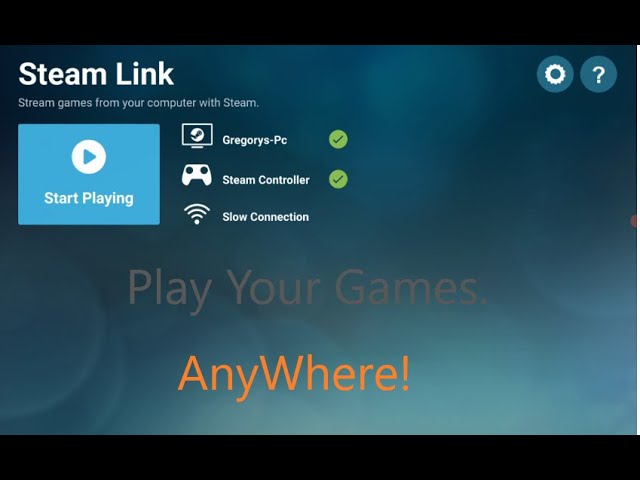 Steam Link App on Windows 10 