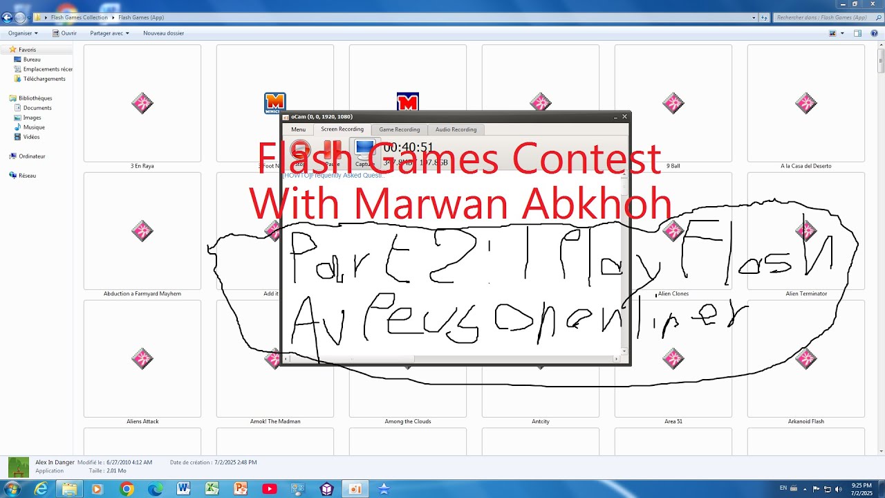 Flash Games Contest With Marwan Abkhoh - Part 2: I Play Games
