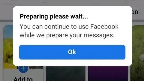 Fix preparing please wait you can continue to use facebook while we prepare your message fb lite