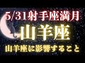 【山羊座♑️】もう無理しなくていい🌕射手座満月のサイン✨