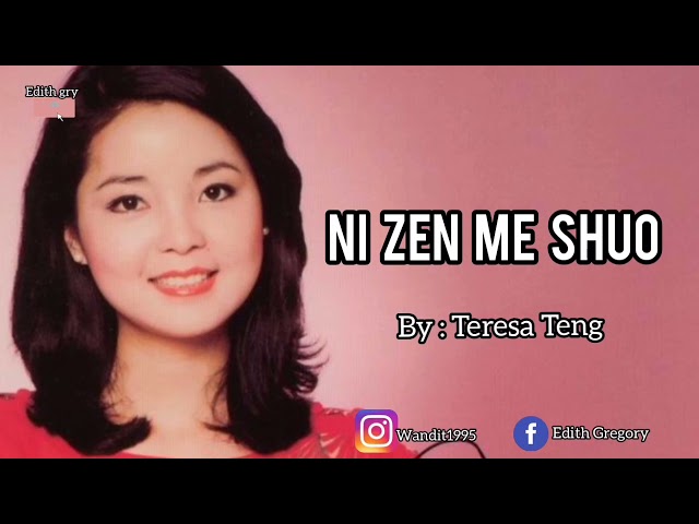Teresa Teng..Ni Zen Me Shuo (1953-1995).. class=