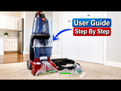 Complete Hoover PowerScrub Deluxe Tutorial for New Users