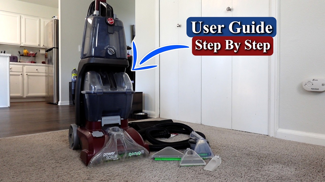 Complete Hoover PowerScrub Deluxe Tutorial for New Users