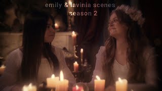 emily and lavinia scenes | season two | dickinson