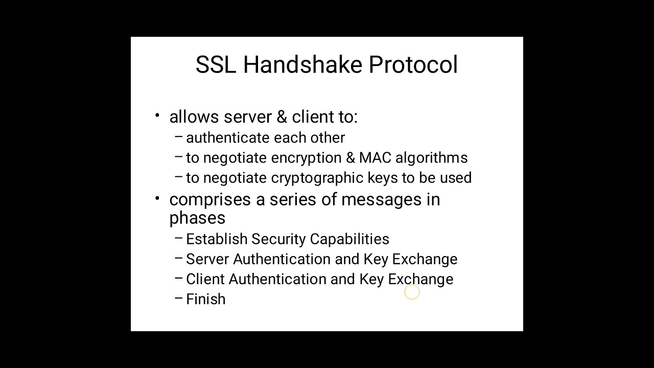 Secure Socket Layer(SSL) - K Seethalakshmi - YouTube