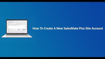 How To Create A New SalesMate Plus Site Account | GST Billing and Sales Software