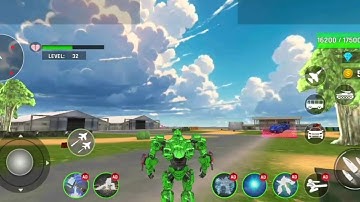 Army Bus Robot Car Transformer Games || Level 32 - Car Game Android Gameplay