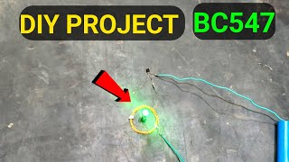 BC547 PROJECT// HOW TO MAKE TESLA COIL // DIY PROJECT