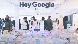 The Google Assistant Playground at CES 2018: Tiny City Tour