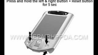 How to Soft & Hard Reset for HP iPAQ h5150, h5155, h5450, h5455, h5550, h5555 series screenshot 4