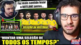 🚨Dynquedo é SINCERO sobre SELEÇÃO BRASILEIRA e Lendas montam Seleção da HISTÓRIA do CBLOL!