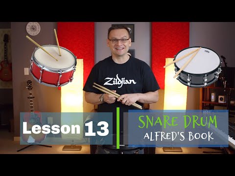 Alfred's Snare Book Lesson 13