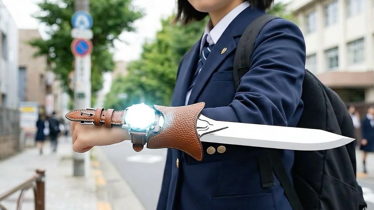 安全に登校！通学アイテムが武器に変形｜School Commute Items Transform into Weapons