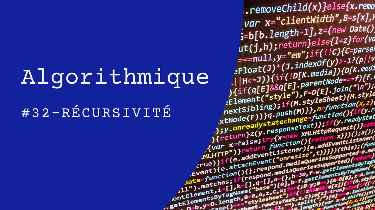 Algorithmique 32 - La Récursivité (تعلم الخوارزميات)