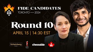 Round 10 FIDE Candidates & Women's Candidates