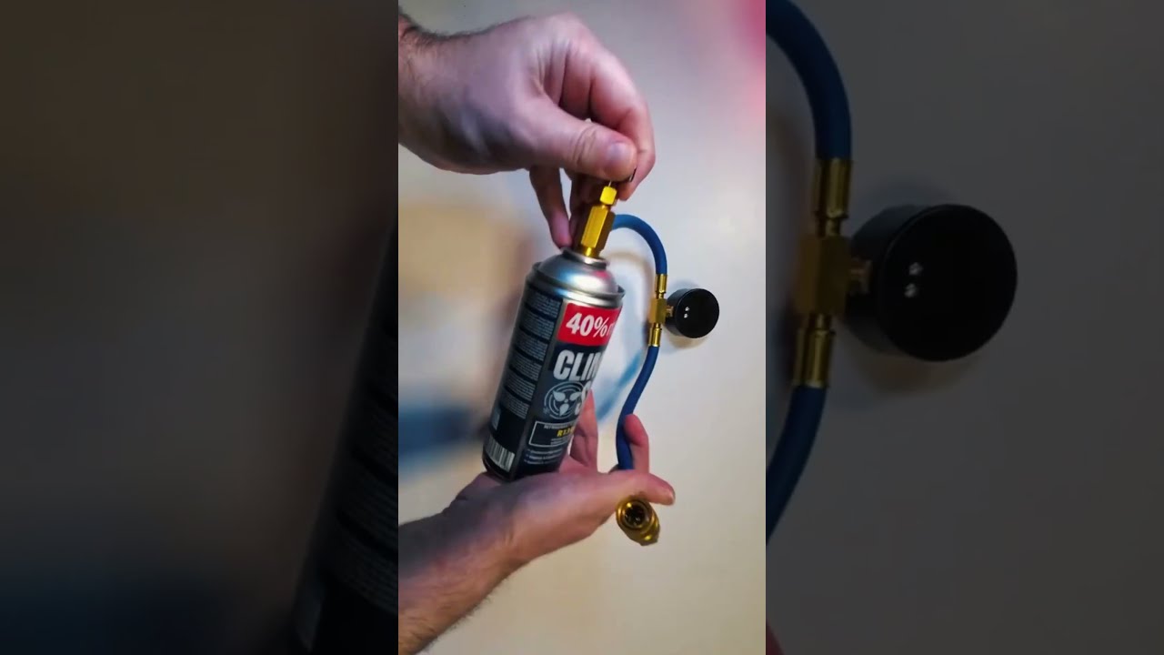 Kit For Adding R134A Refrigerant To Vehicle Or Home Air Conditioning Systems