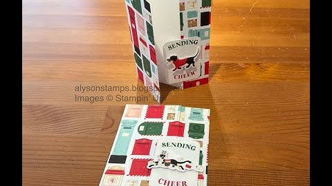 Hinge Card Stamping Tutorial Technique Tuesday