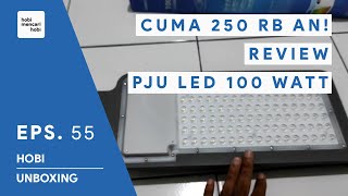 revieuw lampu LED sorot || lampu taman ||Cocok buat penerangan saat berdagang di malam hari