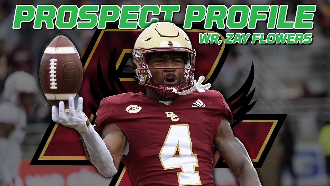 2023 NFL Draft Prospect Profile Zay Flowers NFLSE YouTube