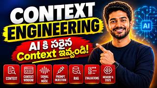 Context Engineering Masterclass | AIకి ఏ సమాచారం ఇవ్వాలి (Telugu)