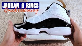Jordan 6 Rings - Quick Unboxing, Legit 