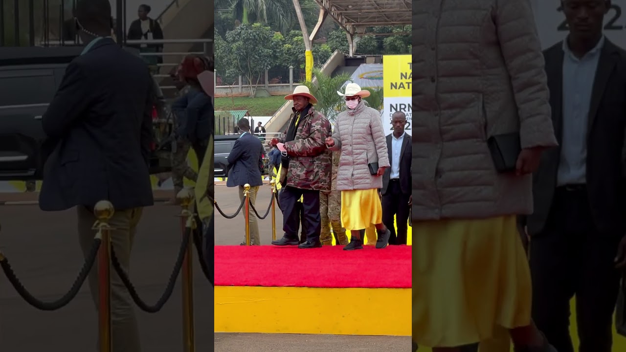 H.E. President Yoweri Kaguta Museveni the First Lady and Minister of Education and Sports Janet M