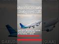 Garuda Indonesia Boeing 777✈️🇮🇩 Touch the Sky in Style #aviation #wingview #viral #shorts #fyp