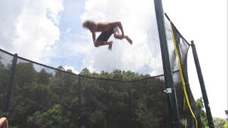 GOING ON AN ACON RECTANGLE(BOUNCIEST BACKYARD TRAMPOLINE)