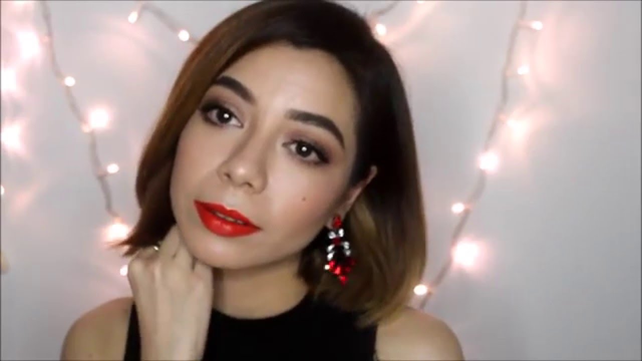 Get Ready WIth Me - Bright Lips feat. Tarte Holiday 2015 set