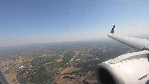 Air Dolomiti | Embraer ERJ195 | Florence Italy, Approach & Landing