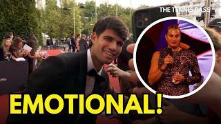 Carlos Alcaraz & EMOTIONAL Sabalenka Win Laureus World Sport Awards | Djokovic Dazzles As Host!